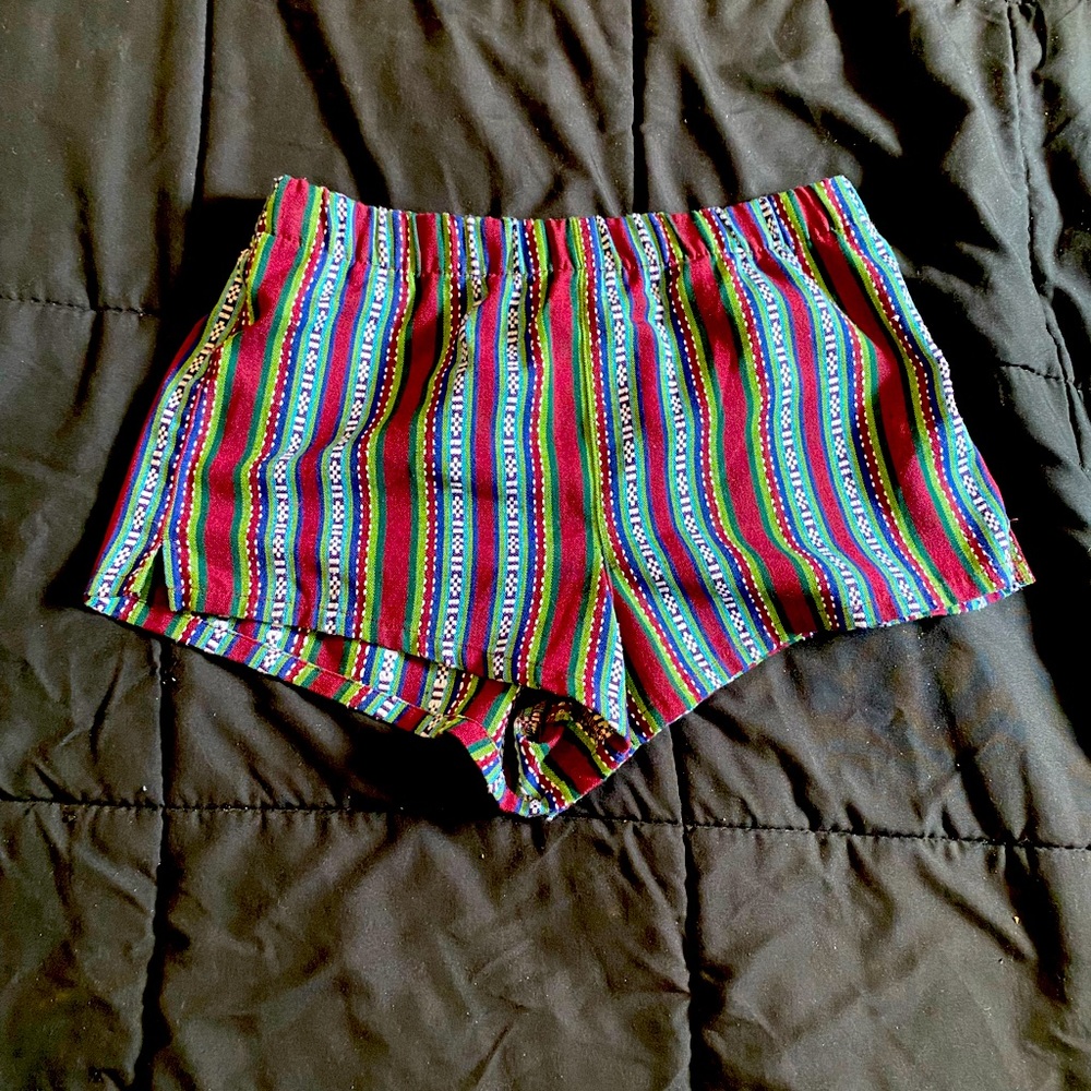 Multi colored small shorts